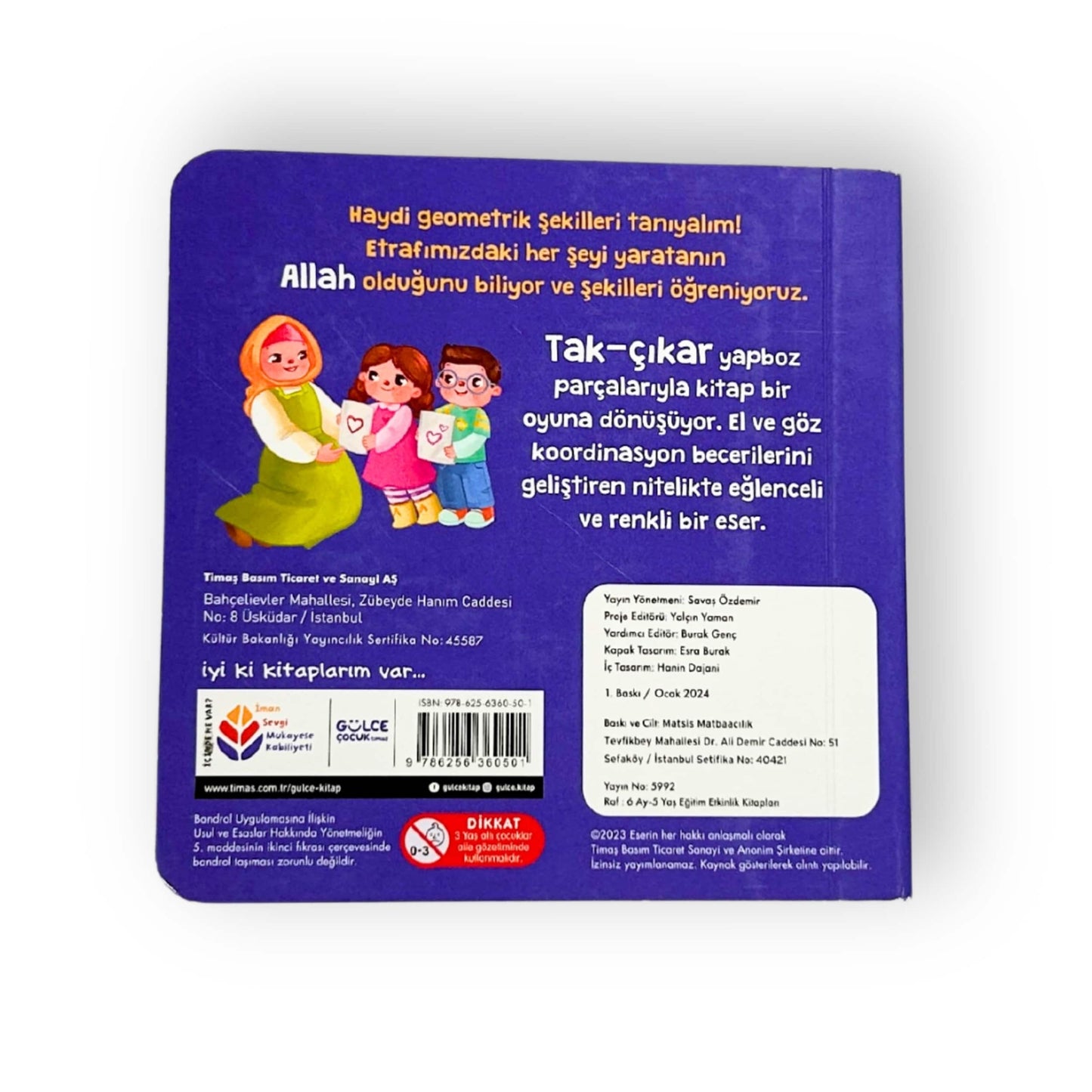 Rabbimi biliyorum ŞEKİLLERİ ÖĞRENİYORUM