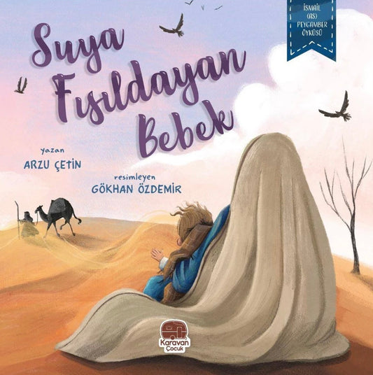 Suya fısıldayan bebek