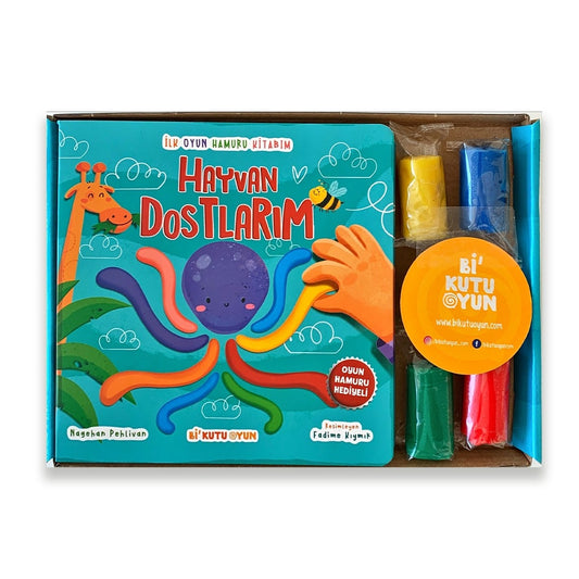 İlk oyun Hamuru kitabım - Hayvan dostlarım