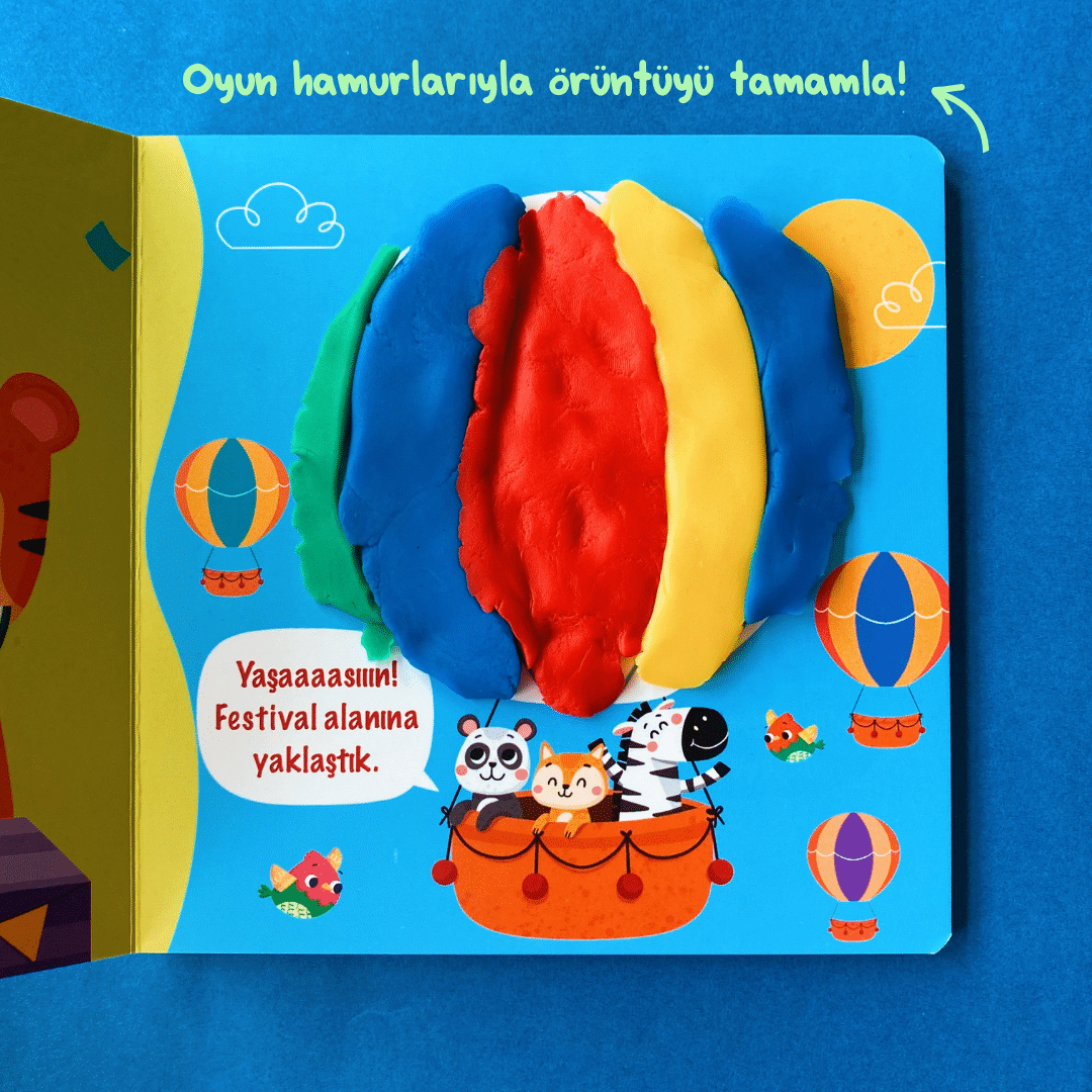 İlk oyun Hamuru kitabım - Doğa