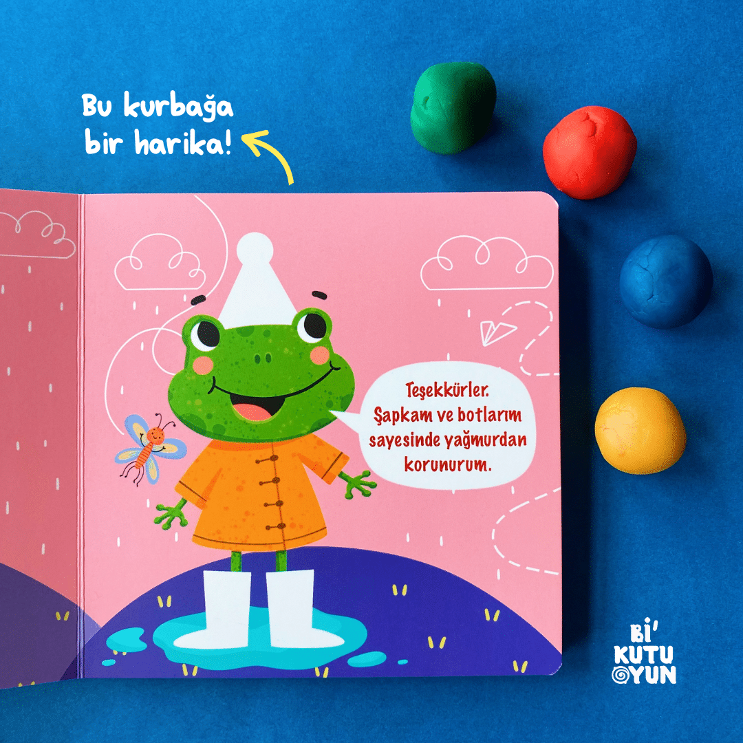 İlk oyun Hamuru kitabım - Doğa